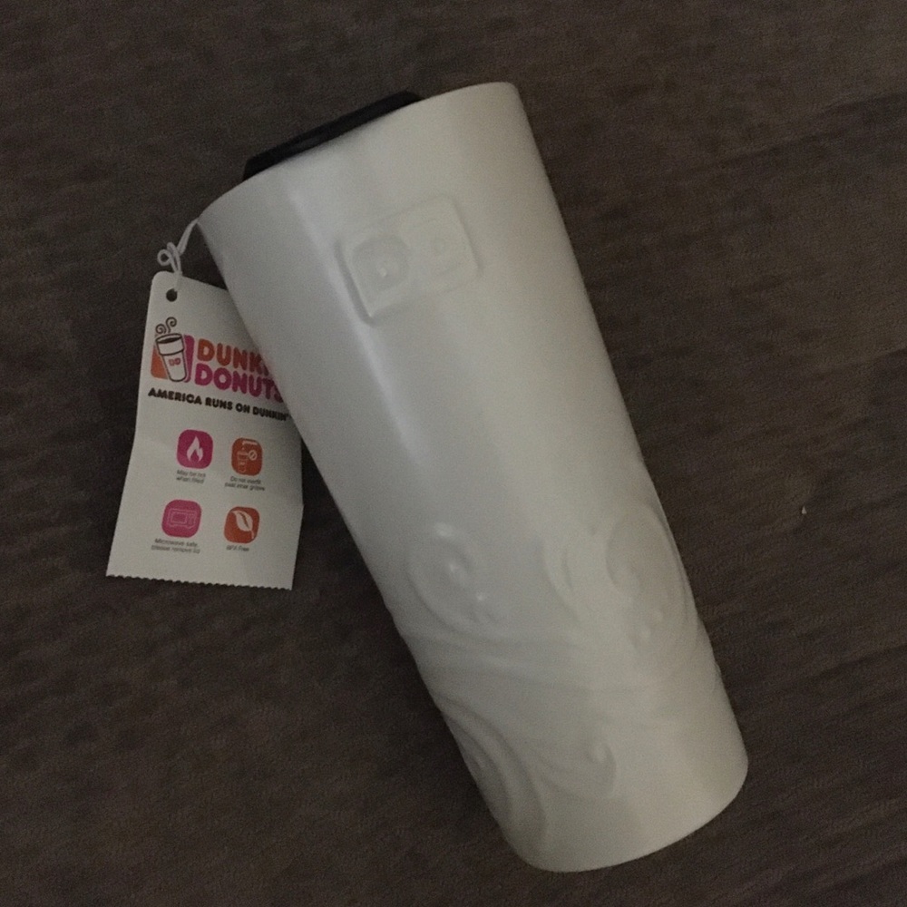 Dunkin Donuts Ceramic Tumbler